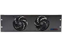 PENN-ELCOM 3U Quiet Rack Twin Fan