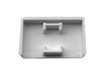 MINI TRUNKING 40x16mm Stop End White