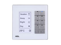 HDL DLP Modern LCD Wall Panel WHITE