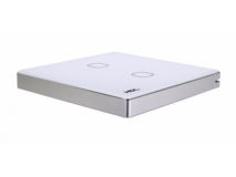 HDL iTouch 2 Button Wall Panel WHITE