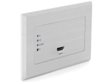 BLUSTREAM HDBaseT™ Wall Plate TX WHITE