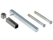 2N Fortis Handle - Spindle 7mm - 93-101mm