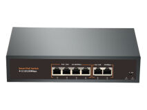 V247 4 x 10/100Mbps Ports PoE/PoE+ Switch