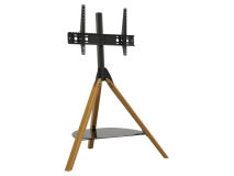 AVF PRO Hoxton Tripod TV Stand LT WOOD/BLK