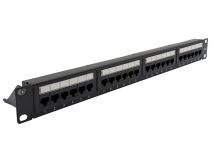 PENN-ELCOM 1u 24 Port Cat6 Patch Panel
