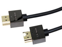 1m ANTIFERENCE Slim 4K HDMI Lead Black