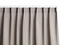 SILENT GLISS Single Pleat Curtains