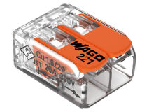 WAGO Compact 2 Way Connector (100 Pack)