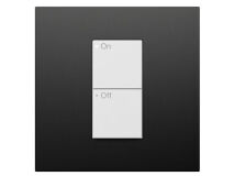 LUTRON RA3 Single Faceplate METAL GRAPHITE