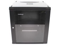 CLEAR FLOW Wall Cabinet 12U (Flatpack) D