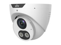 UNV 8MP WDR Dual-Light Alarm Turret Camera