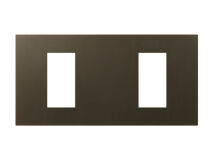 LUTRON RA3 Dual Faceplate AGED BRONZE