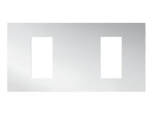 LUTRON RA3 Dual Faceplate BRIGHT CHROME