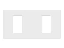LUTRON RA3 Dual Faceplate ARCTIC WHITE
