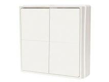 SHELLY BLU Wall Switch 4 WHITE