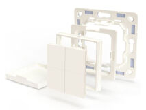 SHELLY BLU Wall Switch 4 WHITE