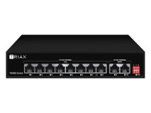 TRIAX 8 Port Gigabit PoE Ethernet Switch
