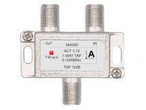 TRIAX ACT1-12 1 Way F Type Tap (5-1000MHz)