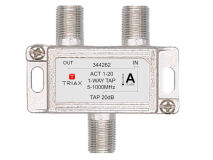 TRIAX ACT1-20 1 Way F Type Tap (5-1000MHz)
