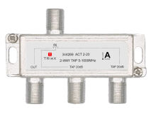 TRIAX ACT2-20 2 Way F Type Tap (5-1000MHz)