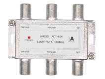 TRIAX ACT4-24 4 Way F Type Tap (5-1000MHz)