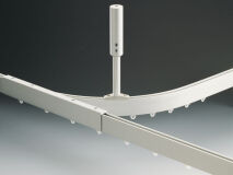 SILENT GLISS Room Divider / Cubicle Track