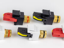 (8) SPEAKER SNAP Keystone Binding Post BK