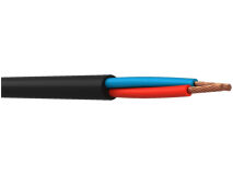 (m) WEB 2x 2.5mm² LSZH Speaker Cable BLACK