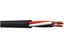 (m) WEBRO 4 Core LSZH Speaker Cable Black