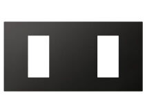 LUTRON RA3 Double Faceplate GRAPHITE