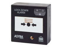 ASYRA Lockdown Manual Call Point - BLACK