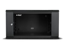 ALL-RACK Wall Cabinet 6U Black DEEP