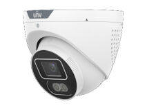 UNV 4MP WDR Dual-Light Alarm Turret Cam