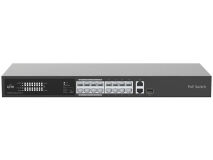 UNV 16-port, 2 Uplink port PoE Switch