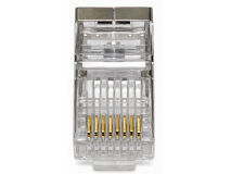 (100) TRIAX TBC100 CAT6 Push Through Plug