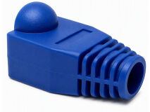 (10) TRIAX TUB001 RJ45 CAT5e/6 Boot Blue