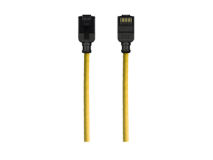 0.5m KORDZ PRO CAT6 UTP Patch Lead YELLOW