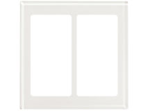 LUTRON Pico Glass 2 Gang CLEAR GLASS