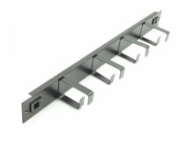 ALL-RACK Toolless 1U 4 Ring Management Bar