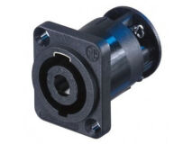 (1) NEUTRIK SpeakON Chassis D Flange