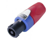 (1) NEUTRIK SpeakON SPX Plug RED