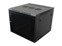 PENN-ELCOM Wall Cabinet 9U Black