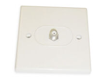 SAC Single Flush Outlet Plate F (F-F)