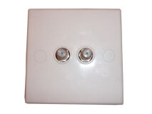 SAC Twin Flush Outlet Plate F (F-F)