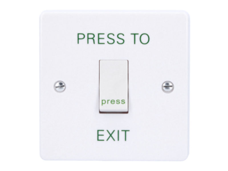 CDVI Plastic Exit Button Standard