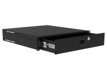 PENN-ELCOM 2U Rack Drawer Black