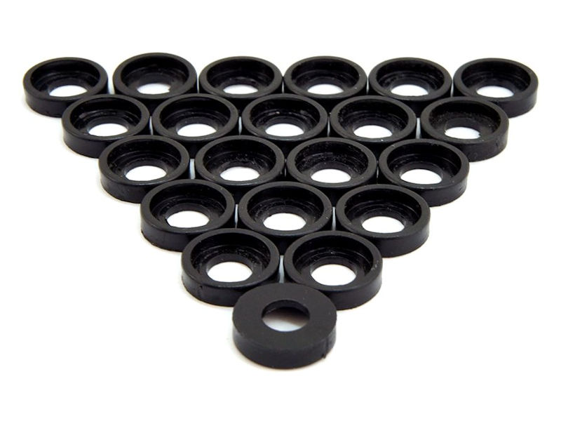 (50) M6 Cup Washers BLACK from Alltrade