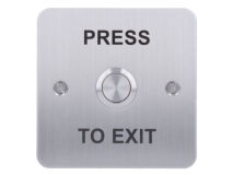 CDVI Standard Stainless Steel Exit Button