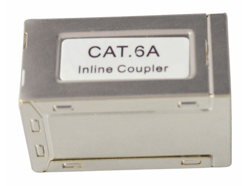 (1) CAT6a Shielded RJ45 - RJ45 COUPLER