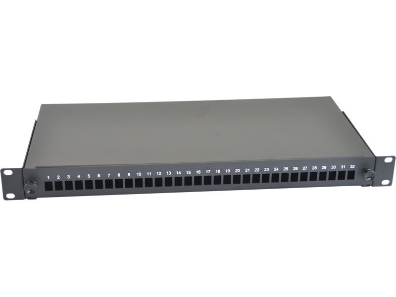 BLAKE 19" Rack Mount Splice Box 1U 32 Way